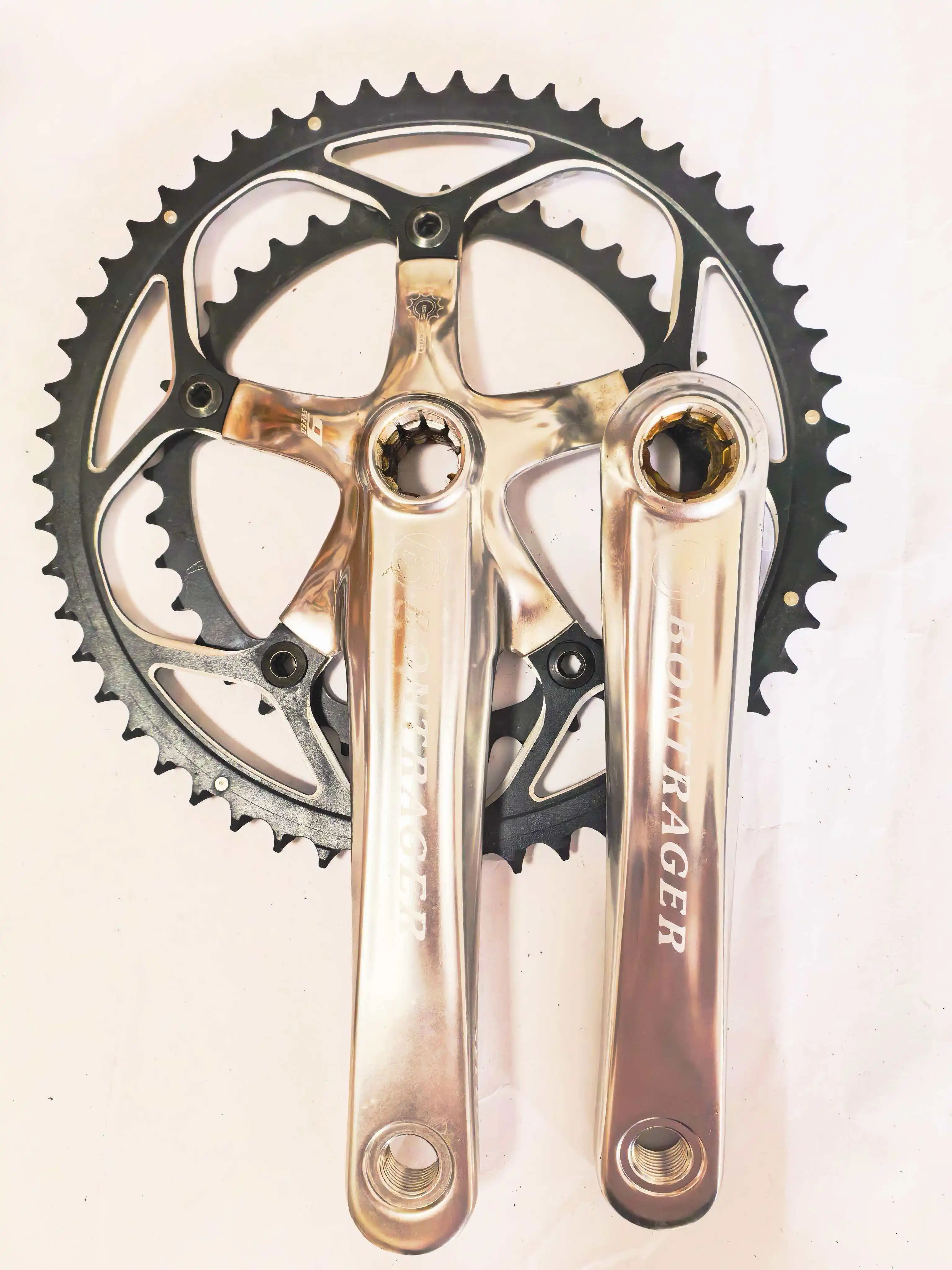 

Комплект шатунов NOS Bontrager RACE 9 Speed для шоссейных велосипедов, 53/39, двойная система передач, 170 мм, ISIS Drive