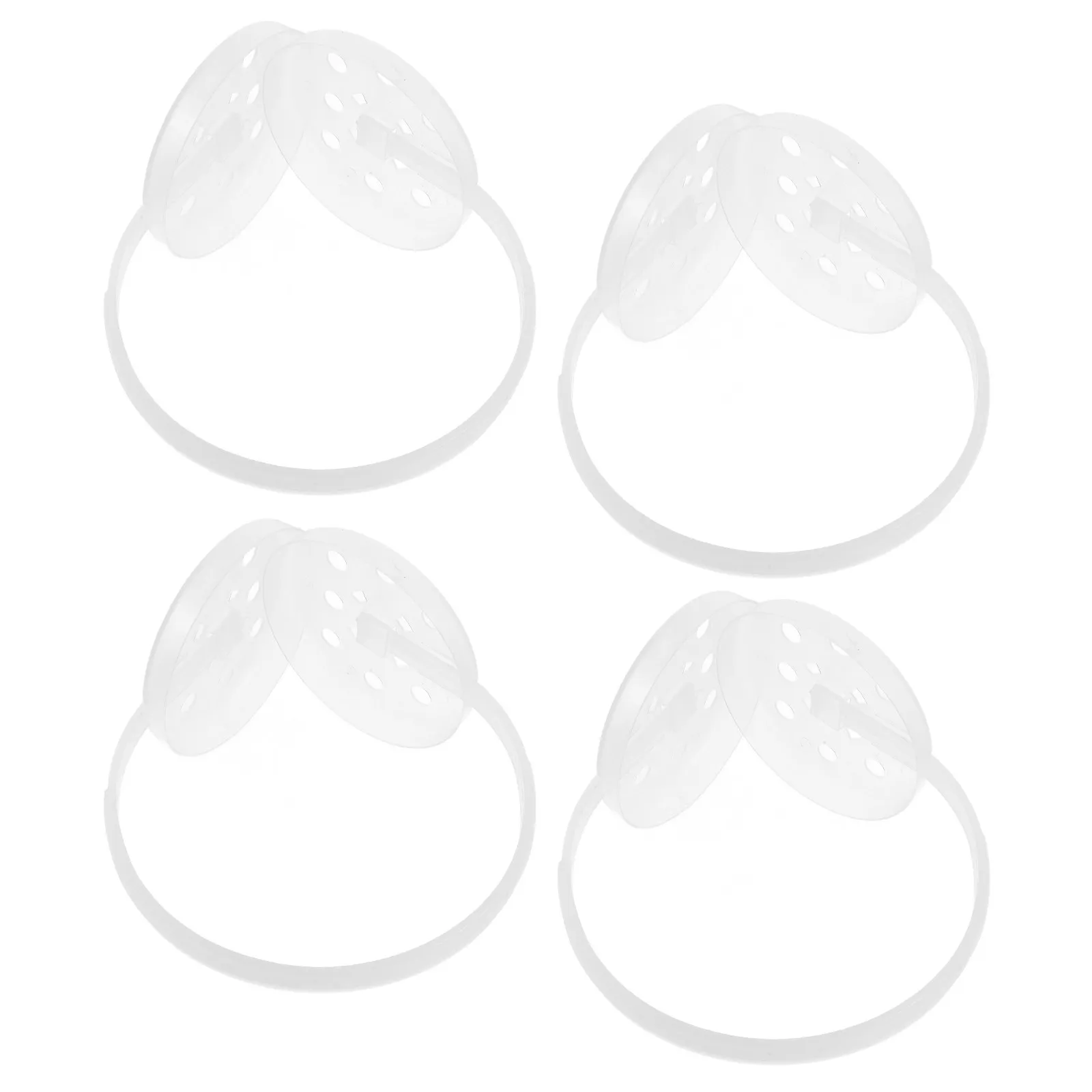 

Комплект из 4 пластиковых регулируемых внутренних держателей для наушников, для самостоятельной сборки, аксессуары для подставки-держателя для наушников