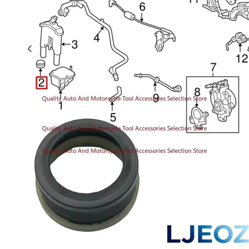 NEW-Car Oil Separator Gasket Seal 1337060 Forrange Rover Evoque L318 L316 L538 Oil Separator Rubber Ring