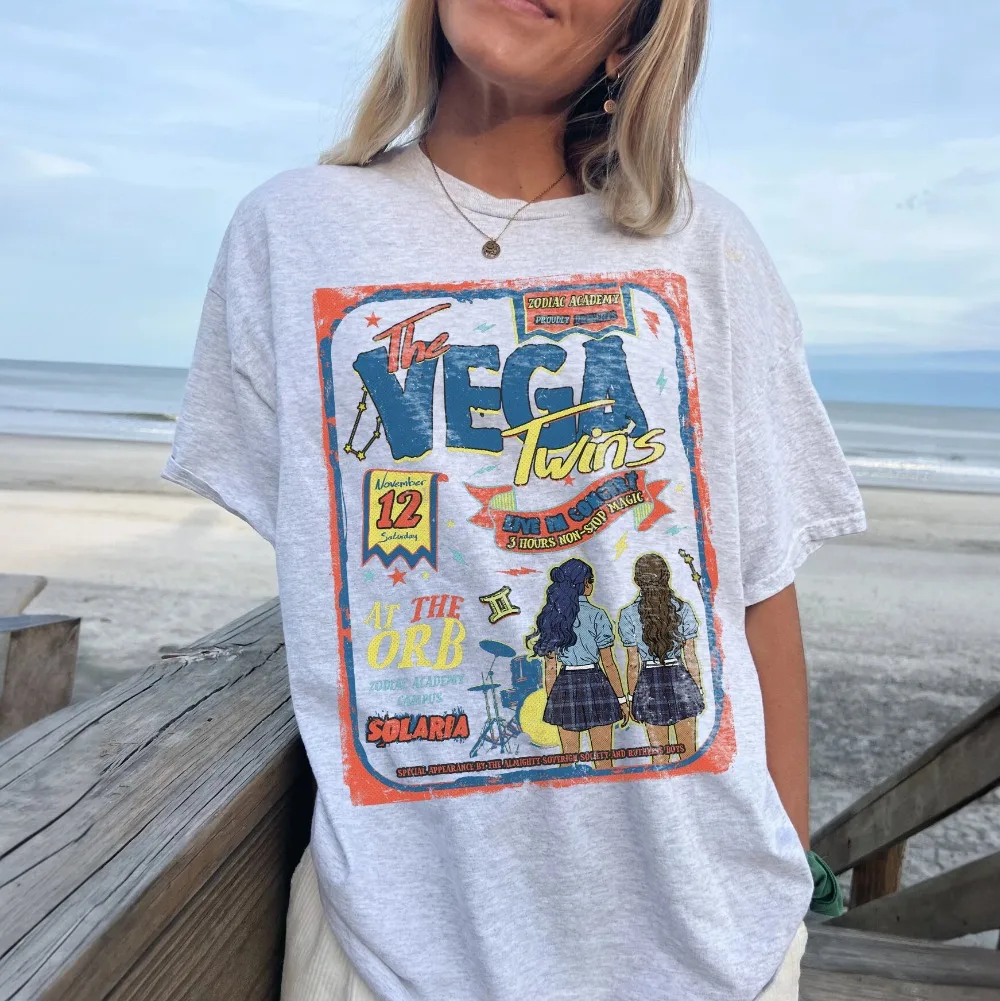 تي شيرت Zodiac Academy Concert تي شيرت Vega Twins Darcy Tory Solaria Ruthless Boys Merch Lance Orion Pitball الورثة السماوية Ignis Aer #1