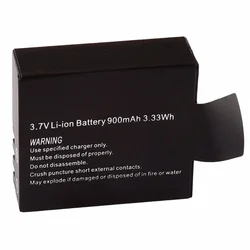 Nowy SJCAM sj4000 900mAh 3.7V podwójny Port ładowarka eken H9 GIT-LB101 GIT baterii sj5000 sj6000 sj7000 SJ8000 SJ9000 baterii