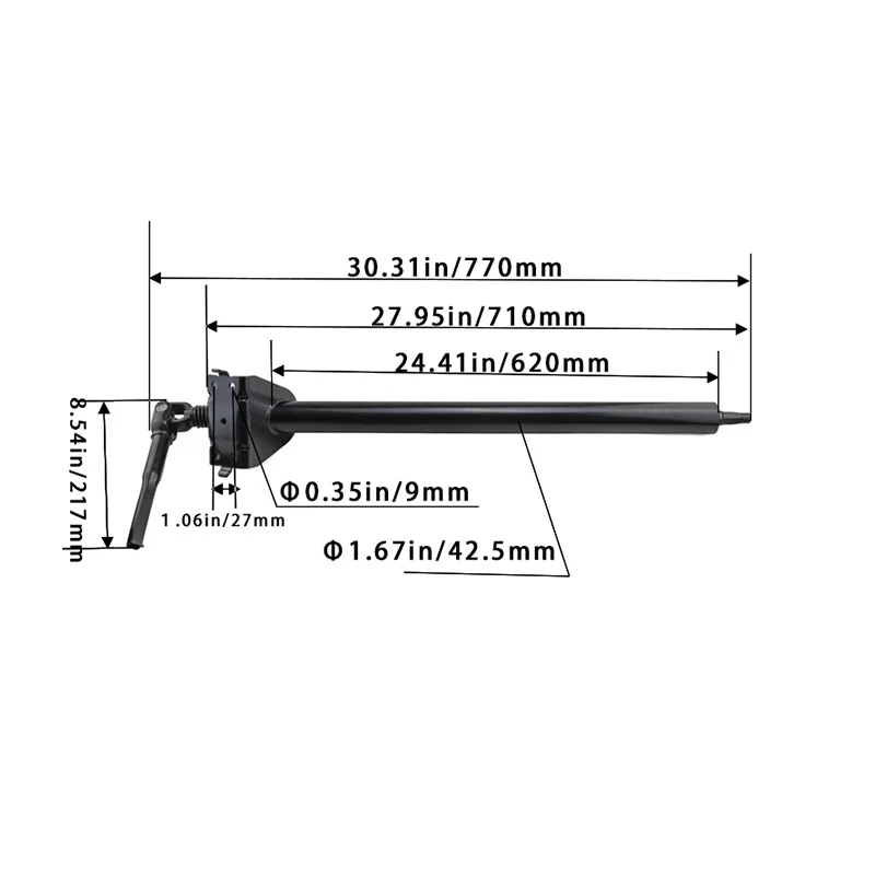 Club Car Precedent steering column assembly for precedent 2008 &UP gas and electric golf cart replace 103209501,direction pole