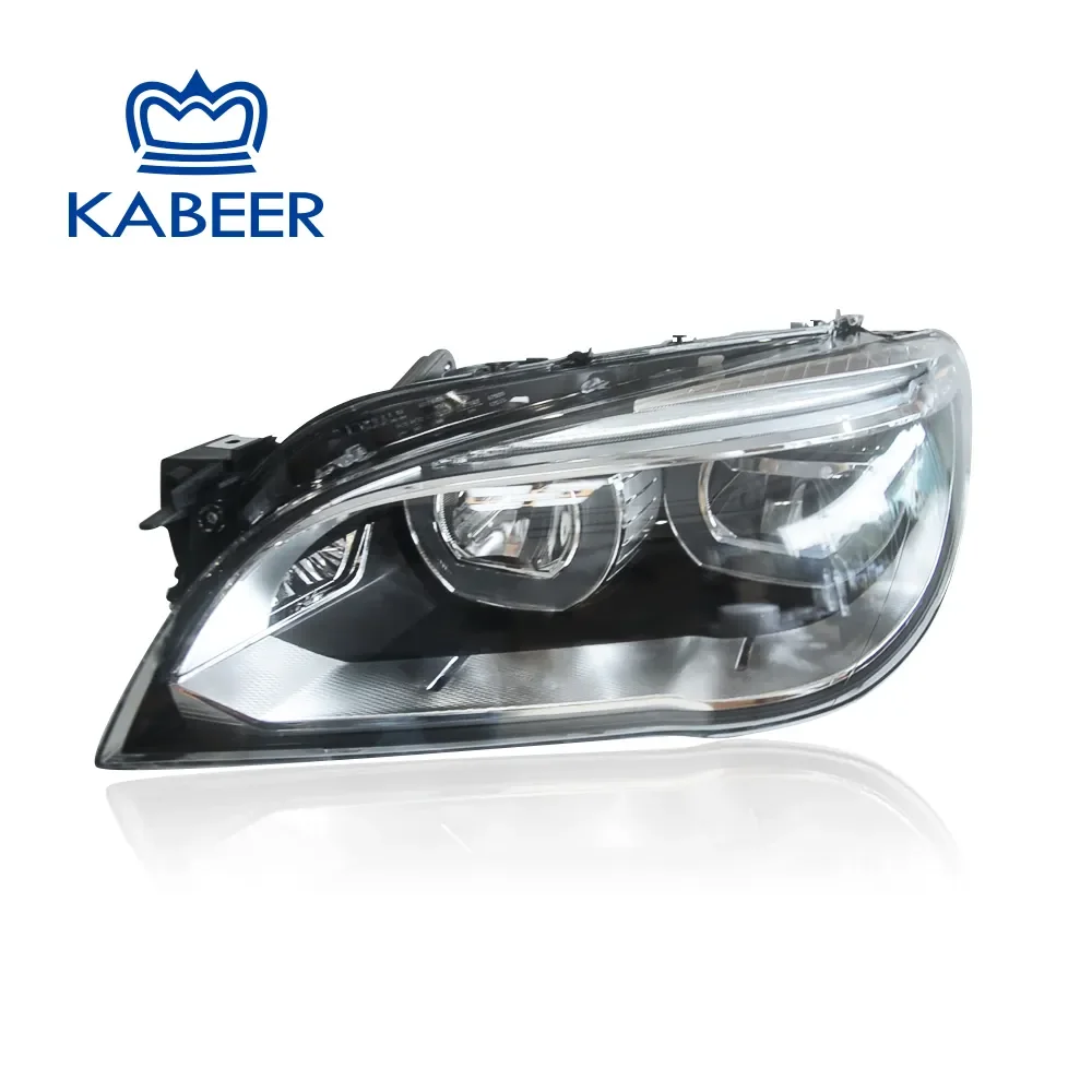 

Автомобильный светодиодный головной фонарь для BMW 7 серии F02, 2009-2015, полные фары, линзы проектора, DRL, автомобильные аксессуары