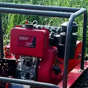 مسار مخصص Zero Turn جزازات العشب اللاسلكية KOOP محرك الديزل محرك بدون فرش مناسب لجميع التضاريس لها CE EPA