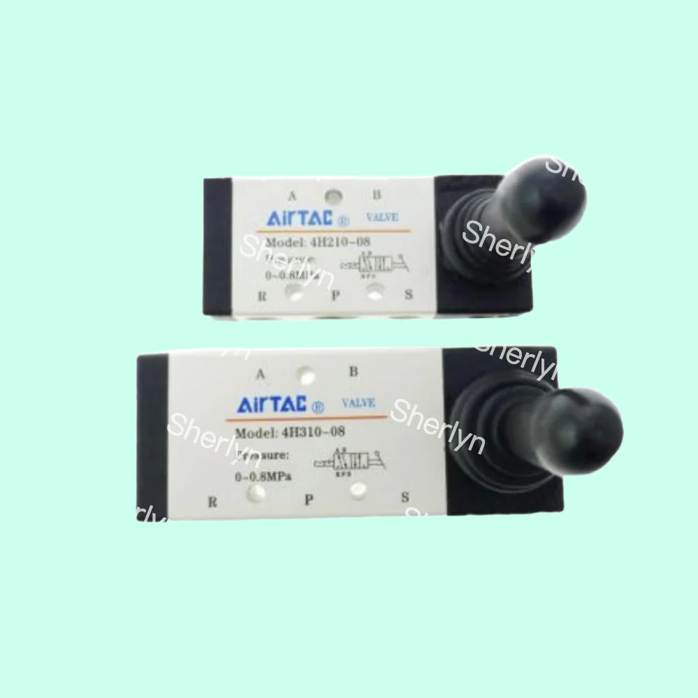 

Тип AIRTAC, двухпозиционный пятиходовой ручной электромагнитный клапан 4H210-06 4H210-08 4H310-10