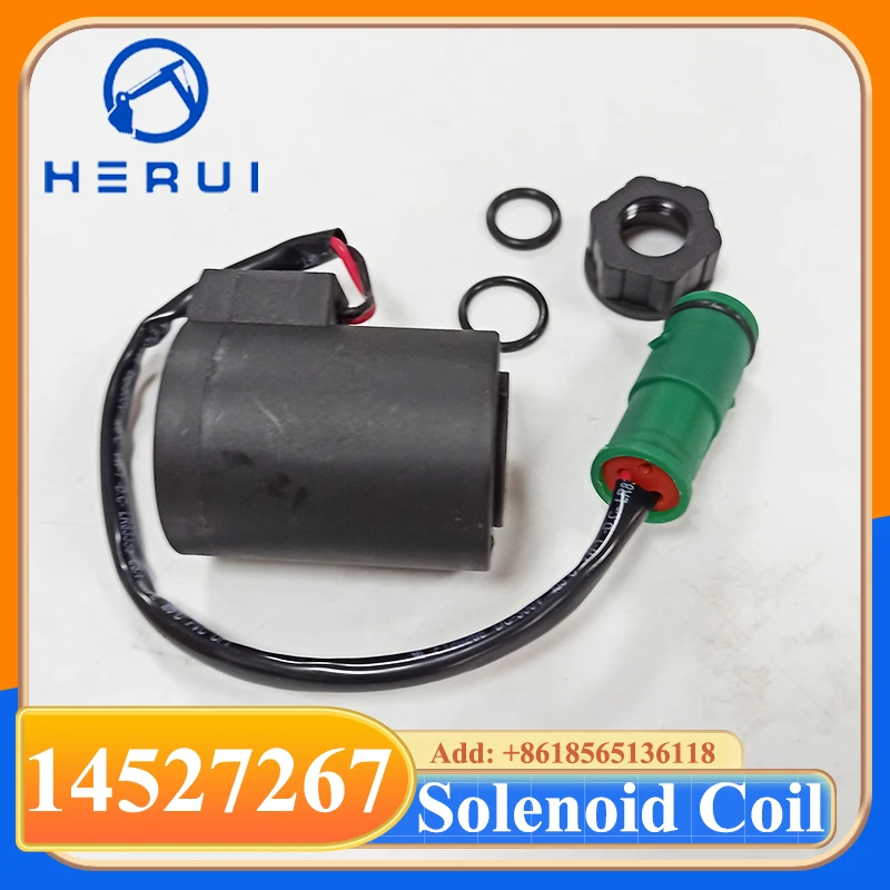 EC210 EC240 EC290 EC360 B BLC BNLC Excavator 12V/24V  Solenoid Valve Coil 14527267 VOE14527267