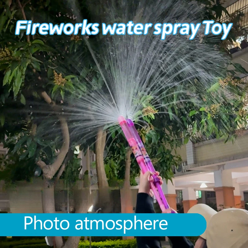 New Creative Firework Shape Water Sprayer Multifunctional Splashing Water Tool Romantic Summer Party Shooting Prop