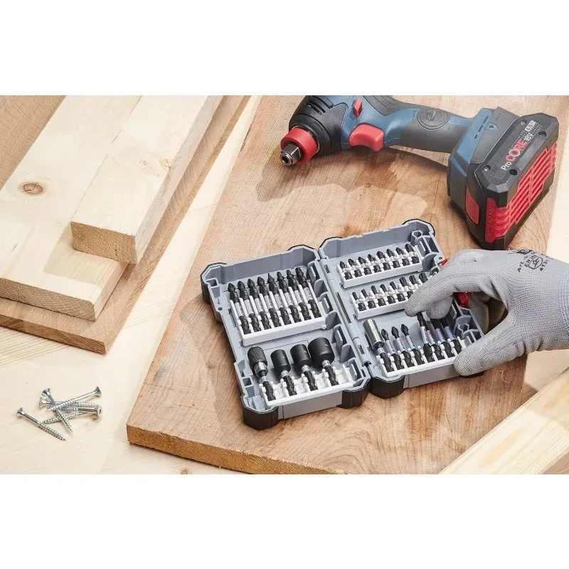 BOSCH 2608522327 المهنية 7 قطعة مفك بت مجموعة تأثير الحفر ملحق بوش أداة السلطة الملحقات #6