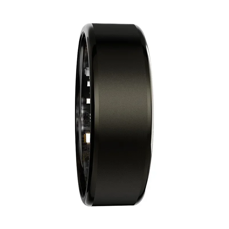 Smart Ring R100 Heart Rate Blood Oxygen Monitor Sleep Tracker Step Counter Fitness Health Reminder Jewelry for Men Women