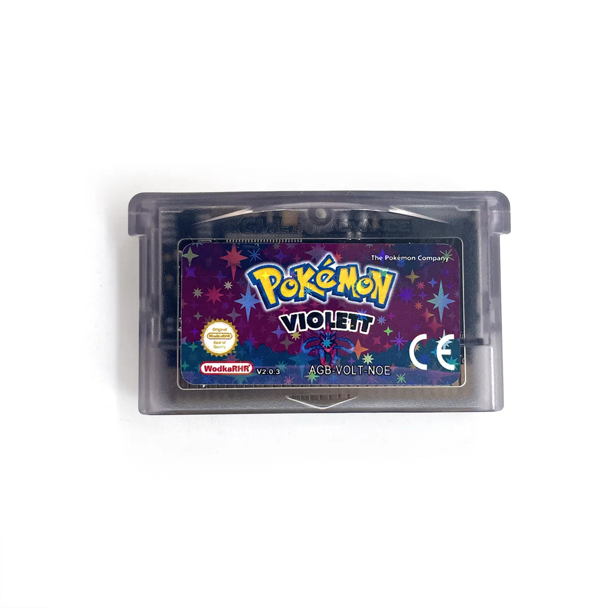 إصدار NOE RTC 1M فلاش بوكيمون كولتان nachtschwarz violett zuisit sovereign of the Sky GBA Game Cartridge Rom Hack German