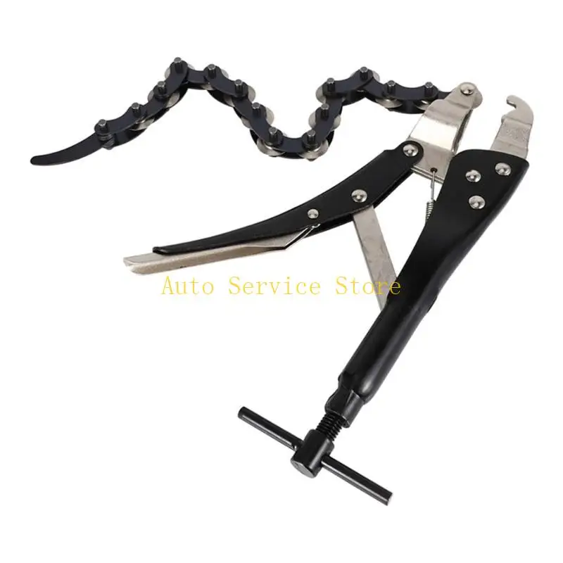 

462A Universal Exhaust Pipe Cutter Exhaust Pipe Cutting Chain Carbon Steel Tailpipes