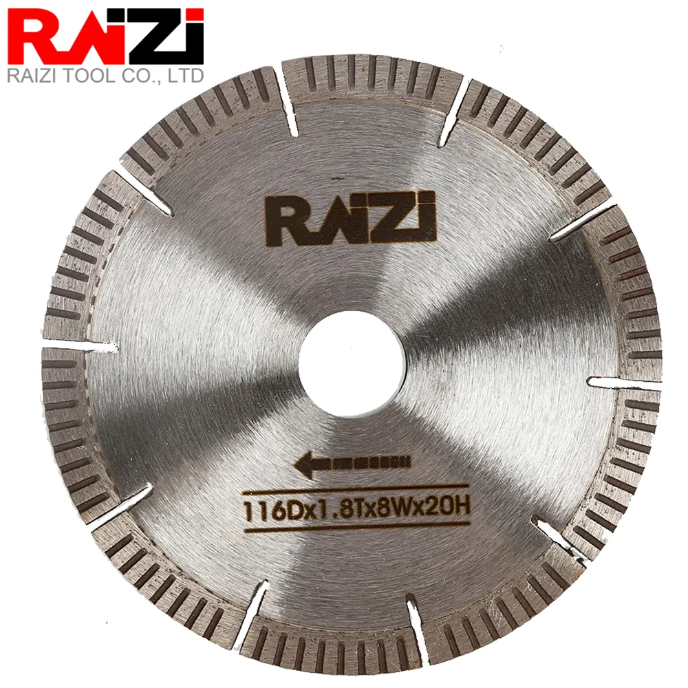 

Raizi 5Pcs/10pcs Diamond Saw Blade For Tile Cutting Machine Marble Stone Ceramic Tile Cutter Saw Blade 116mm