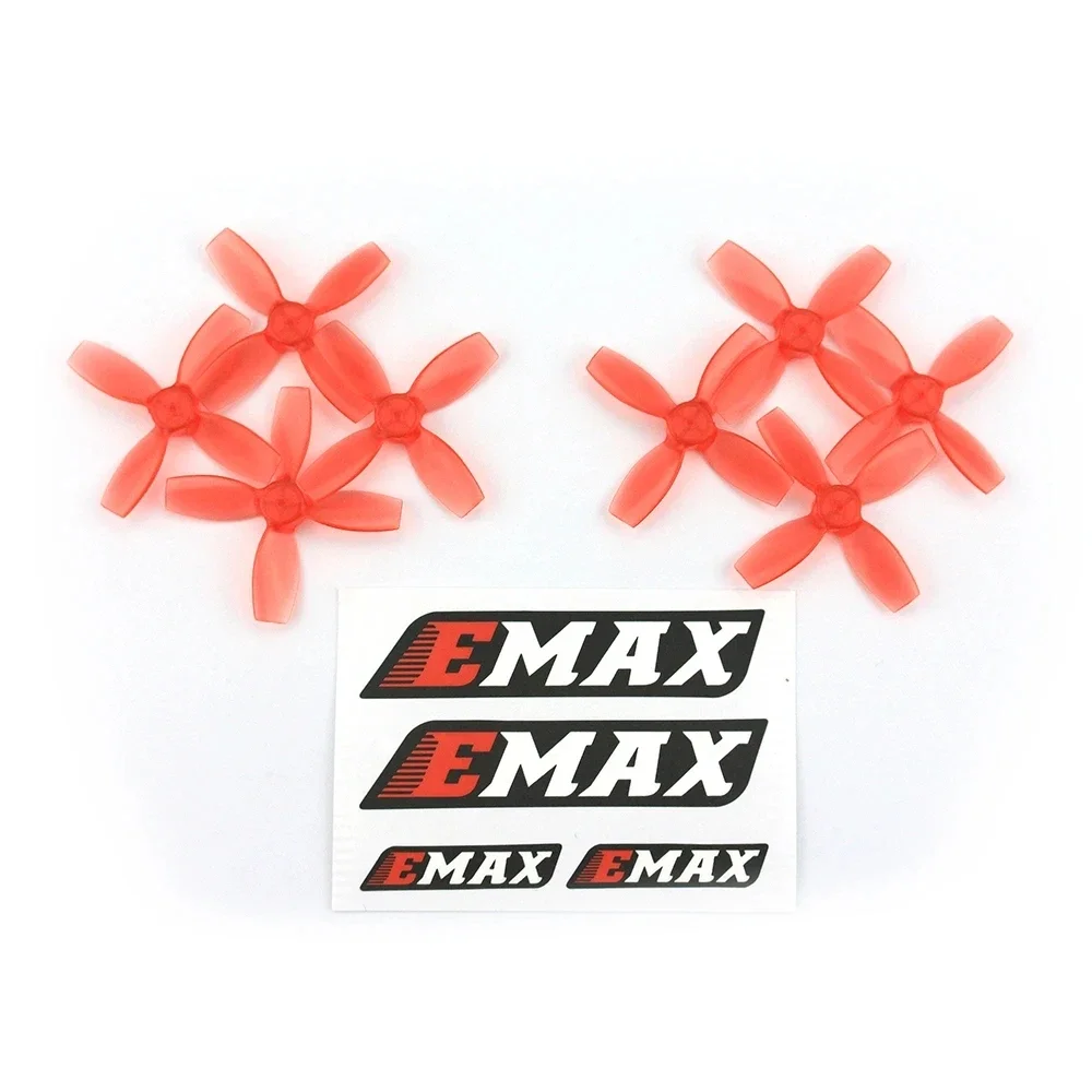 EMAX Nanohawk Spare Parts Replacement Frame Bottom Plate Hardware Kit 0802 19000KV Motor Propeller Power Lead Charger Adapter