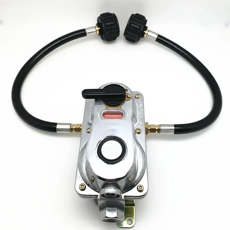 

For RV 2-Stage Auto Changeover Propane Gas Regulator With Two 12 Inch Pigtails