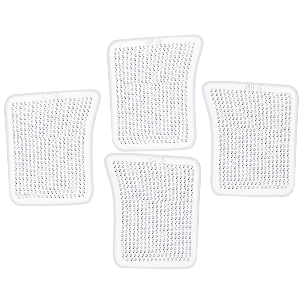 2 paia di cuscinetti trasparenti per l'avampiede Tacchi alti Mezze cuscini in gel Solette antiscivolo Protezione del piede Danza Corsa