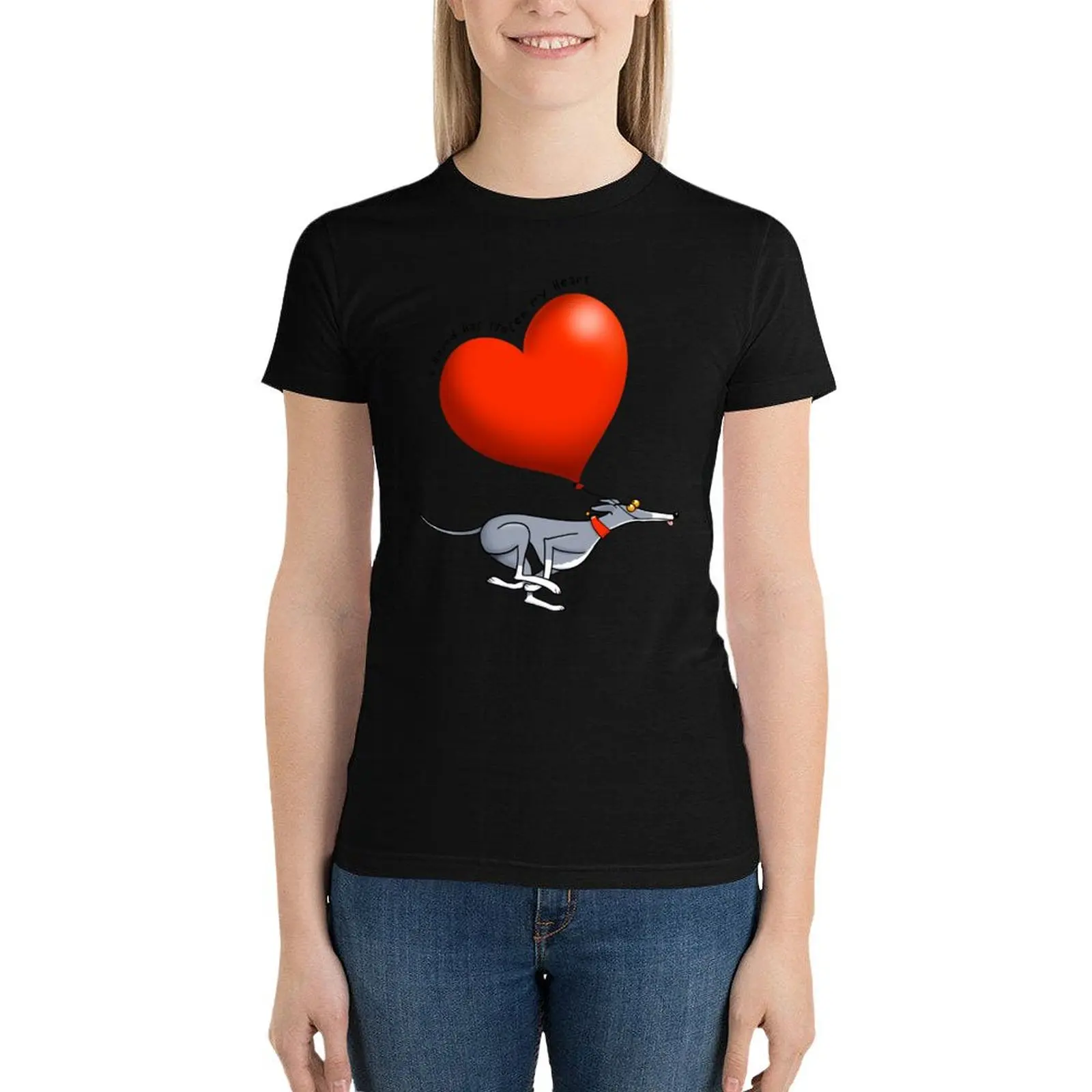 Stolen Heart - blue hound T-Shirt kawaii clothes Aesthetic clothing funny t shirts for Women