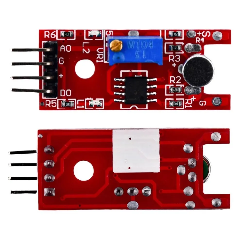 

5pcs Microphone Amplifier Module Sound Sensor MIC Module Voice Sensor for Arduino Raspberry Pi