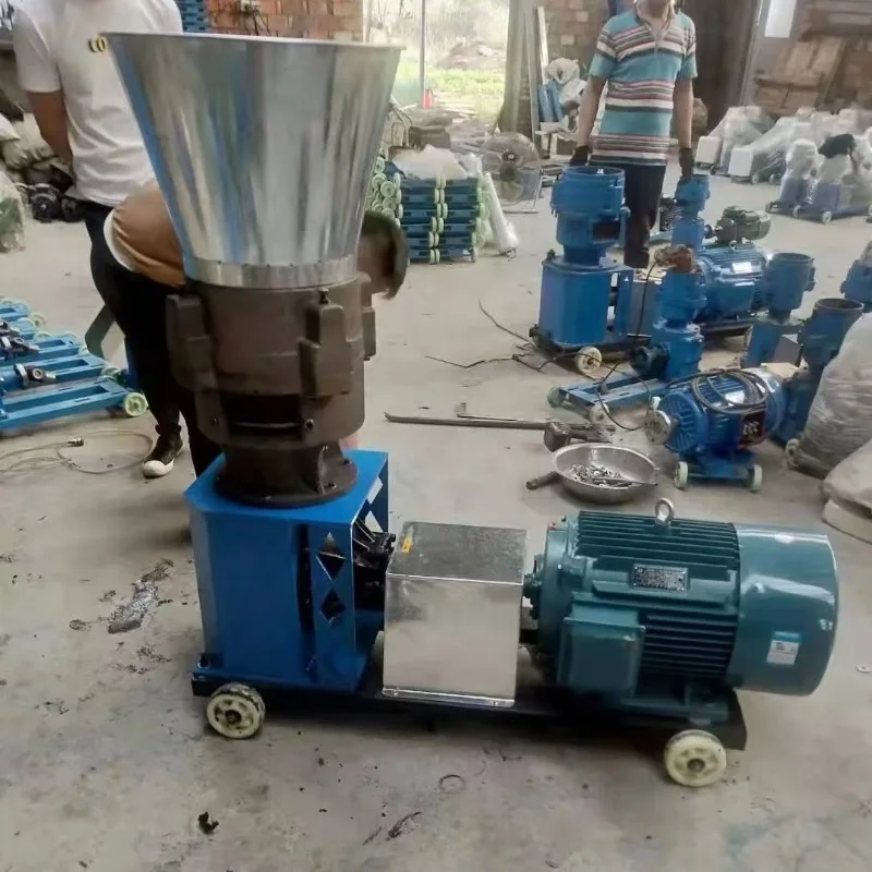

WEIYAN 1000KG/H Animal Feed Processing Special Poultry Farm tle Mini Feed Pellet Machine Model 300#