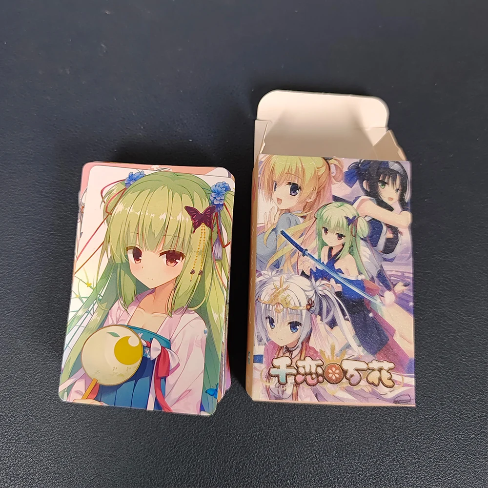 

Senren * Banka Manga Laser Lomo Card Album Comic Characters Photocard Fans Collection Cards 55 Pc/set
