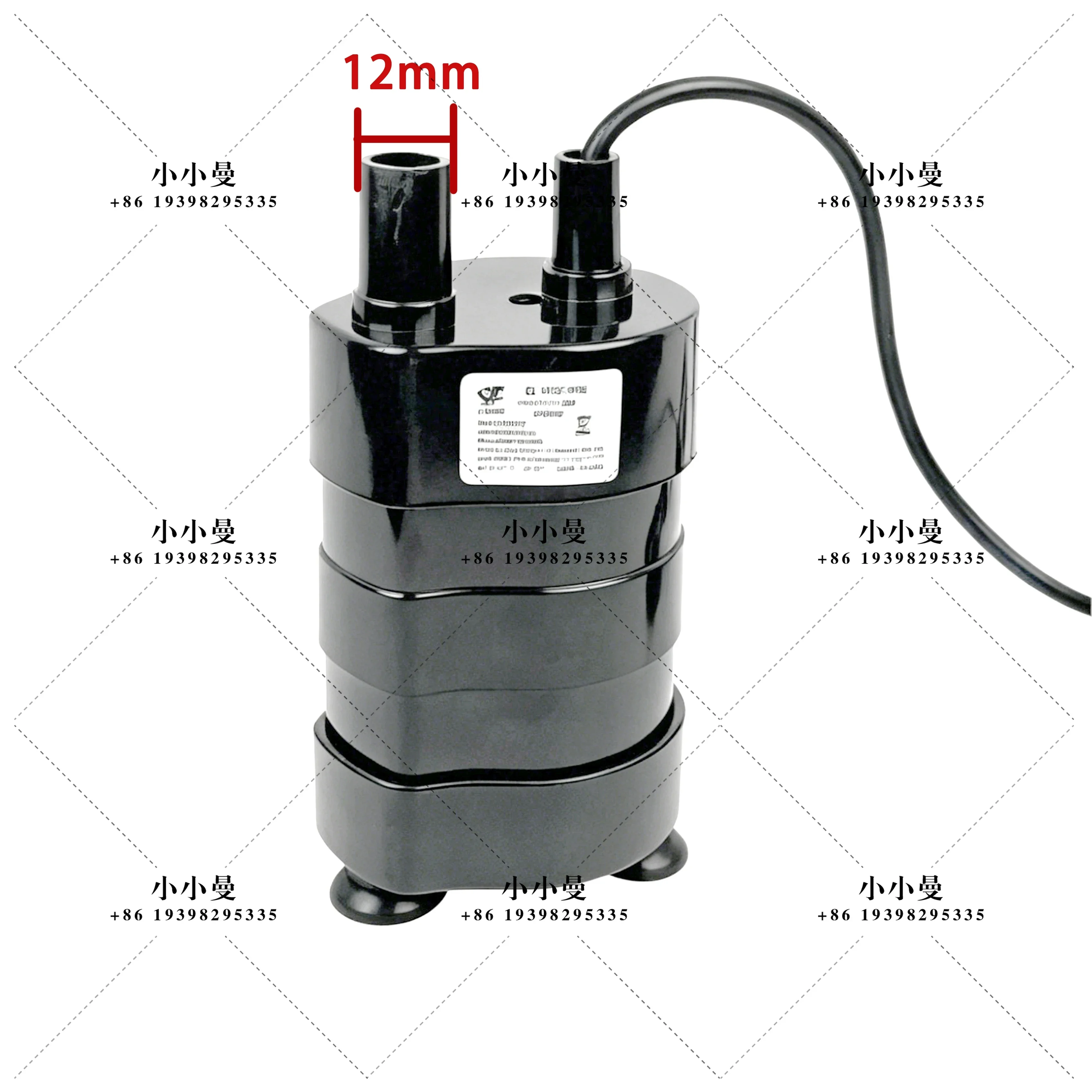 DC12/24V Brushless Submersible Pump with Bottom Suction Function for Multi-purpose Water Pumping and Oil Extraction