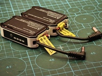 Headset Battery Case Fatshark 7.4V 18650 Lithium cell Charging box FPV goggles2 Walksnail HDZERO Video glasses DC Power supply