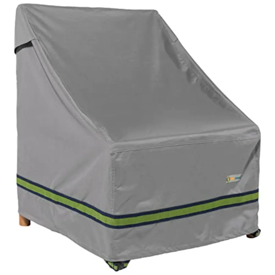 

DUCKCOVERS Soteria Waterproof 28 Inch Stackable Patio Chair Cover Outdoor Chair Covers