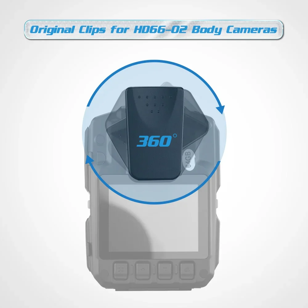 BOBLOV Small Clip For HD66-02 Body Camera HD66-02 Police camera Short Clip