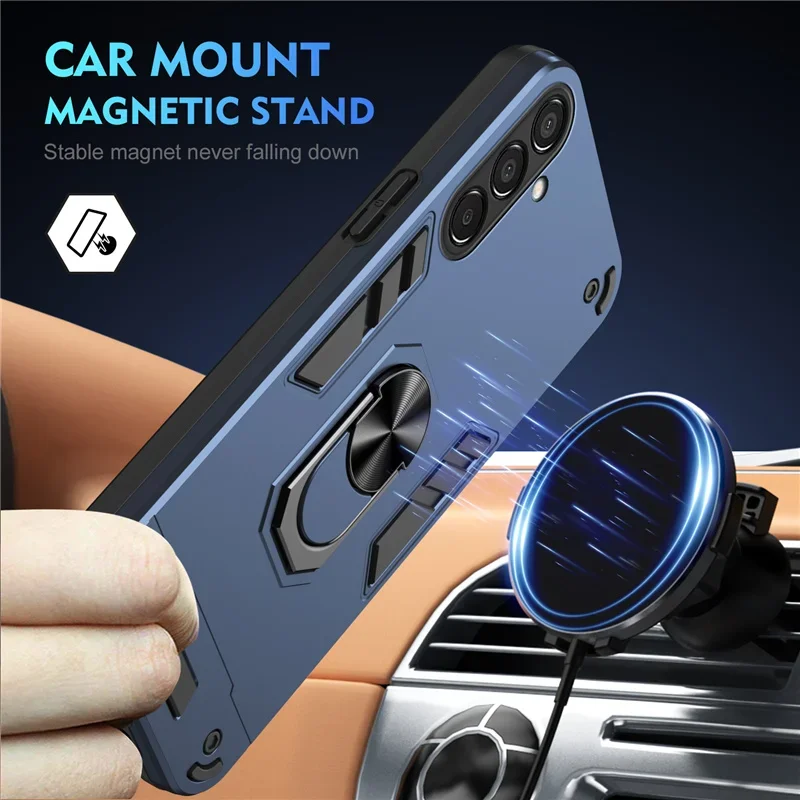 Magnetic Bracket Phone Holder Case for Infinix Hot 50 Pro Plus 50i GT 20 Pro Zero 40 30 4G 5G Cases Protect Bumper Back Cover