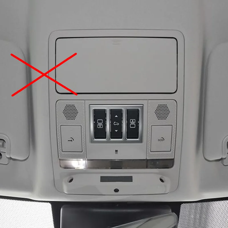 Overhead Reading Light Panel with Glasses Box Dome Lamp For Land Rover Discovery LR5 Evoque Defender 90 110 130 For JAGUAR XE XF