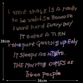 高品質の光沢のあるダイヤモンドのパッチ,セーター,ジャケット,衣類アクセサリー,ラージ