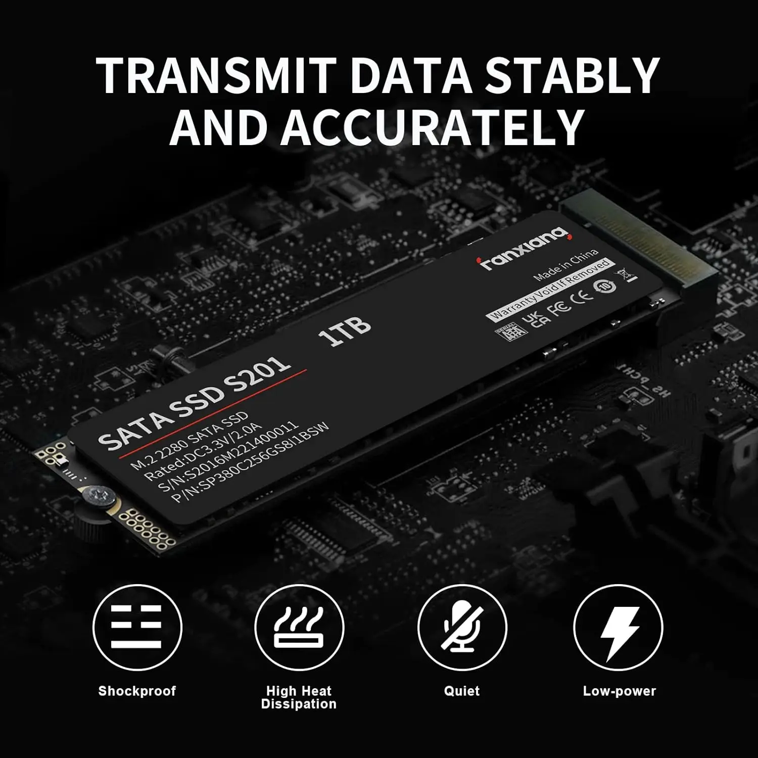 Fanxiang S201 550MB/s M.2 SATA SSD 1TB 512GB 256GB M2 SATAIII NGFF TLC Hard Disk Internal Solid State Drive For Desktop Laptops