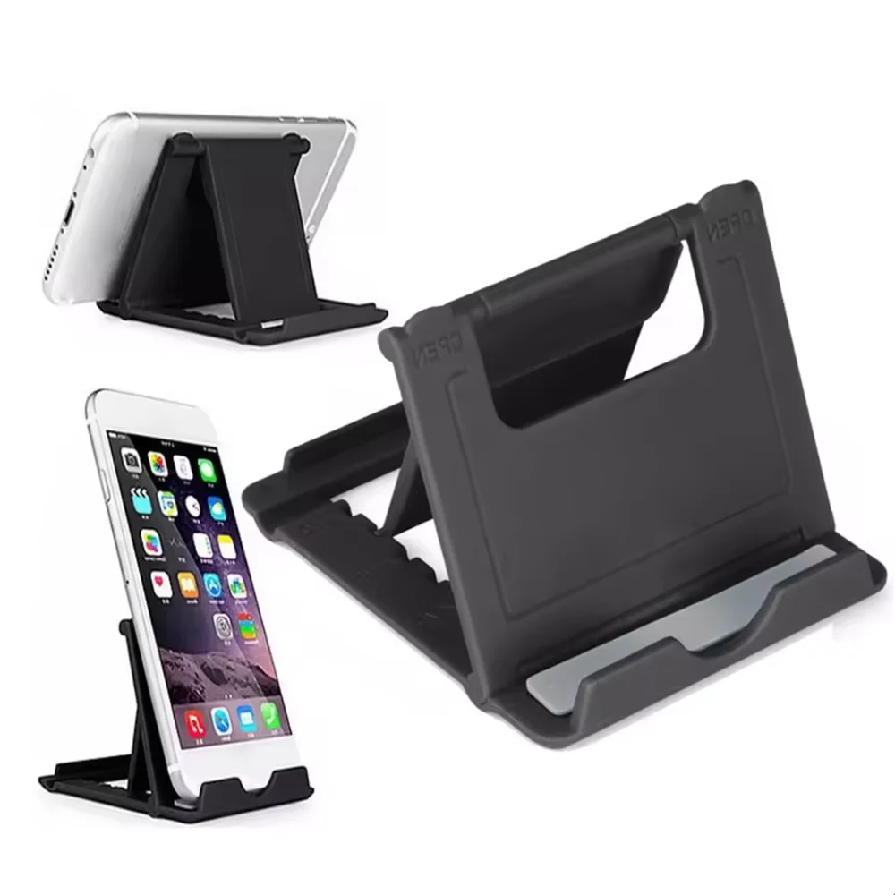 Tragbare Faul Handy Halter Einstellbare Desktop Tablet Ständer Universal Smartphone Halterung Für iPhone Samsung Xiaomi Huawei