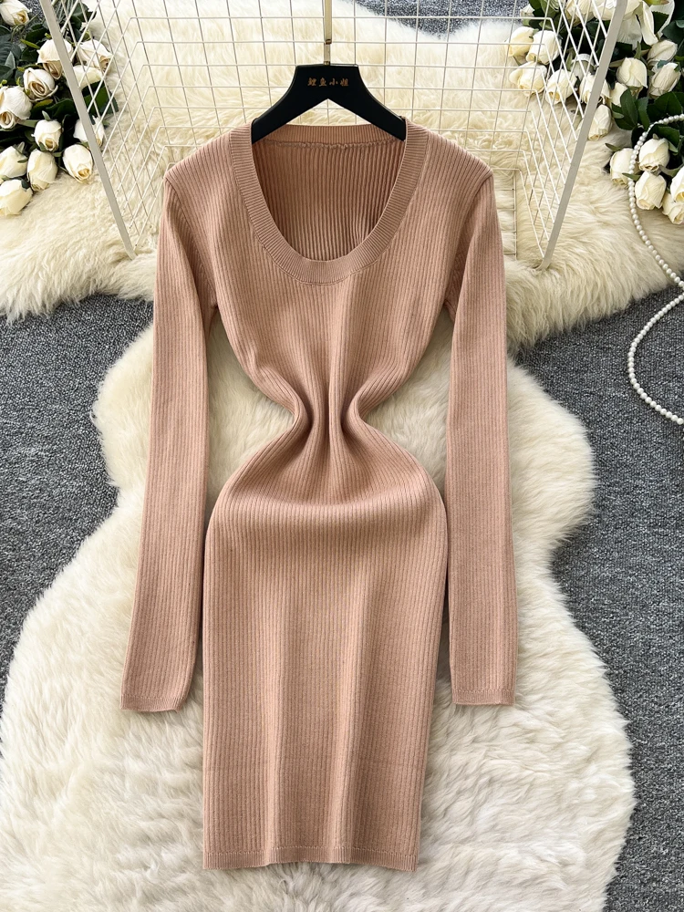 Ele malha longa sve redonda ne dr emagrecimento cintura alta fibra de poliéster temporada de inverno bodycon saia ci commute