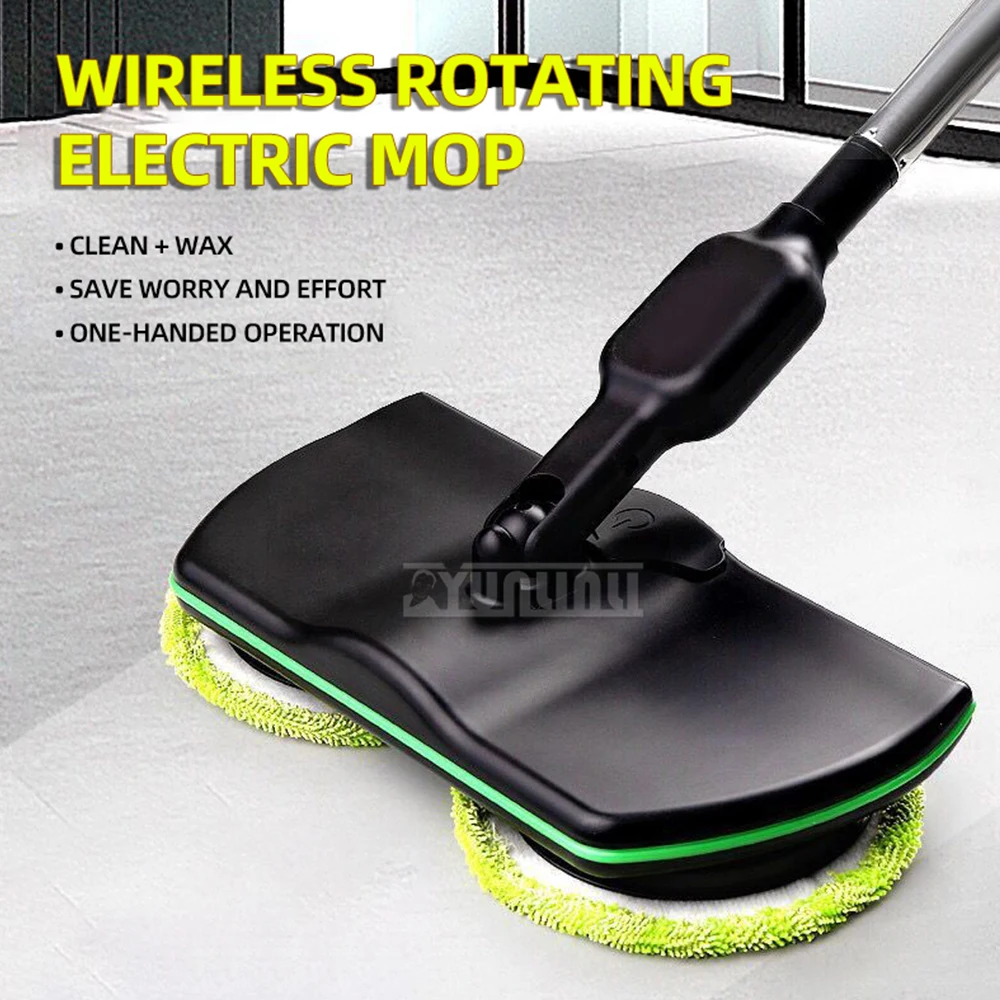 

Handheld Wireless Electric Rotary Mop Cleaning Multifunctional Electric Spinning Polisher Mop