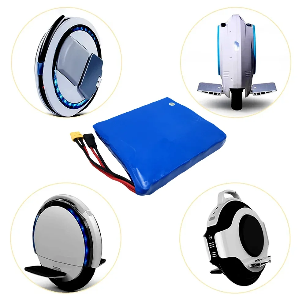 16S1P 60V 3.0Ah Battery Pack 18650 Lithium with BMS for Self-balancing Scooter Electric Unicycle 3000mAh Rechargeable Battery view 4