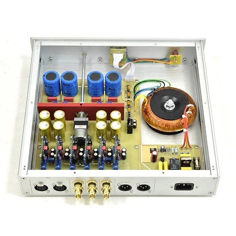 Consulte con línea Bryston BP-26, preamplificador totalmente equilibrado, baja distorsión, entrada RCA XLR dinámica grande, preamplificador HIFI, Audio Diy