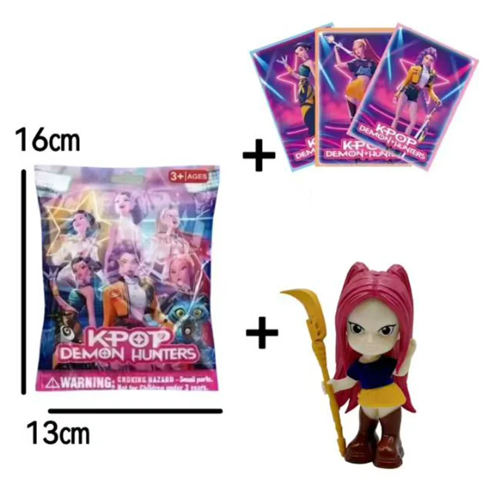 1-24pcs Kpop Demon Hunters blind box Figuur Speelgoed Derpys Tiger Rumi Mira Zoey Sussy Beeldje Pop voor Fans Kerst verjaardagscadeau