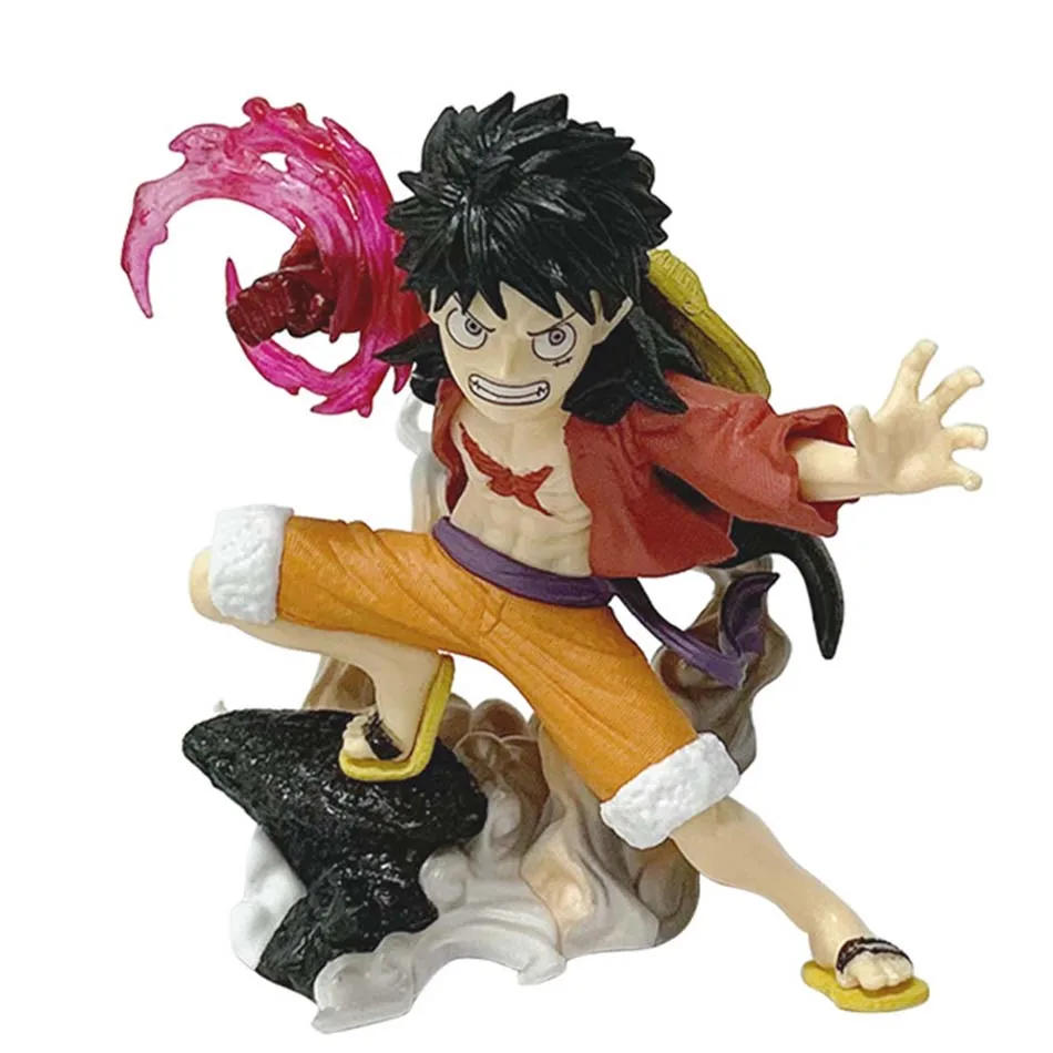 Hot sold One Piece The Island Of Ghosts Battle Series Ryou Luffy Figure Anime Periphery Cool Model Toys Desktop Ornaments Gifts