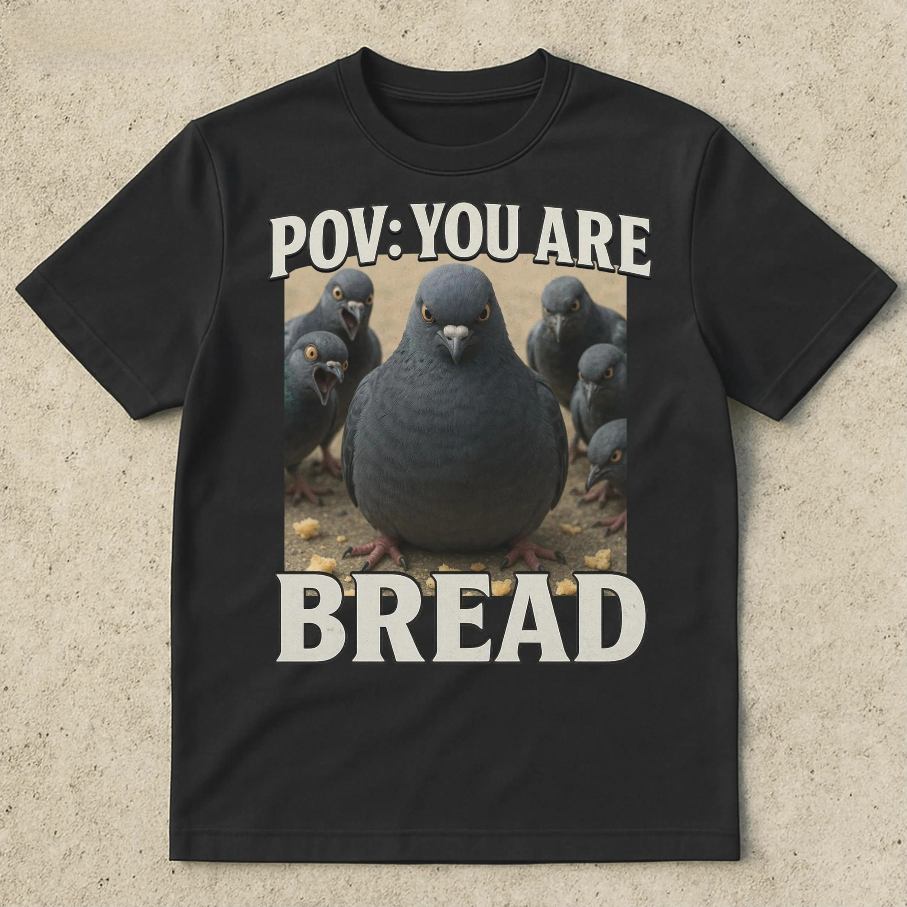 

Funny Pigeon Meme T-Shirt Men's and Women's Fashion High Quality Short Sleeve Cotton Tees Funny Shirt Summer Tops Men Clothing