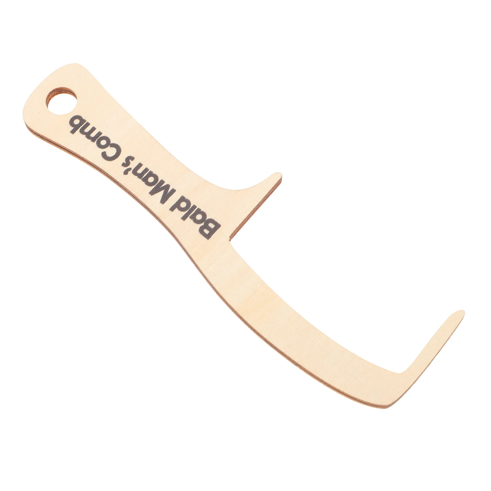 

Bald Man Wooden Comb Large Size Humorous Grooming Accessory for Men Smooth Styling Tool for Hair Beard Care Wooden Bald Man Comb