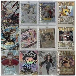 Anime ONE PIECE Rare SSP SP MVP Flash Card Luffy Hancock Nami Zoro Collection Games Toys Solitaire Christmas Birthday Presents