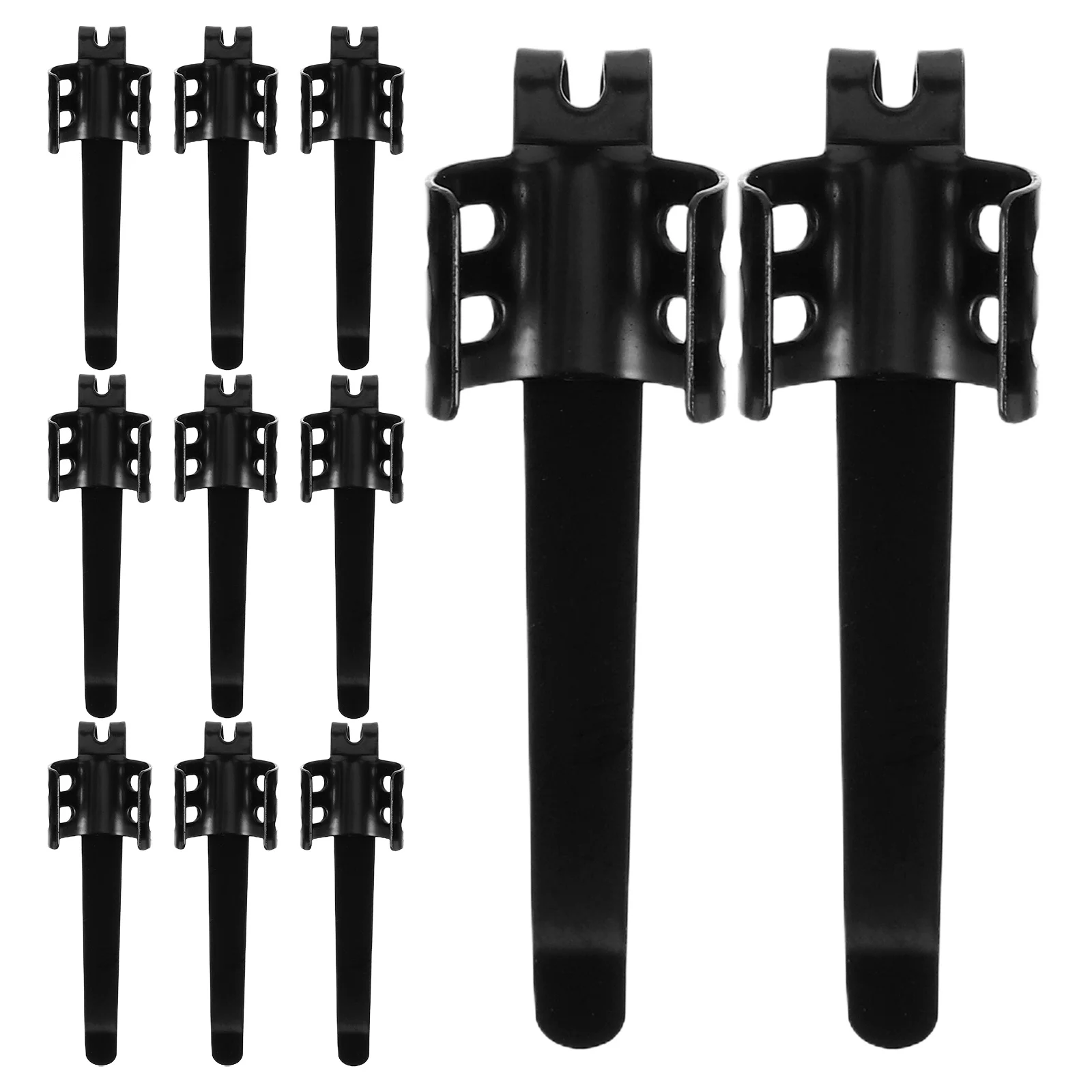 

Flashlight Clip Strong Clamp Adjustable Compatible with Electric Torch Portable Holder for Cycling Fishing Hiking Use