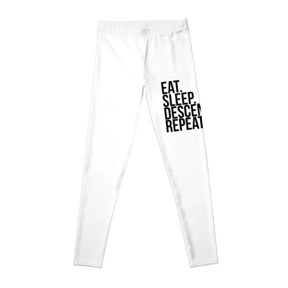 Eat. Sleep. Descendants. Repeat. Leggings Sports pants for legging pants raises butt Sports female harem pants Womens Leggings