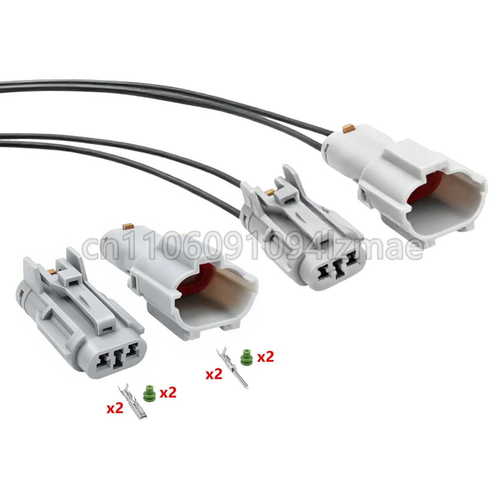 2 Pin AC Assembly Fog Light Plugs Car Running Lights Cable Socket For VW 7222-1424-40 7223-1424-40 MG640322-4 MG610320