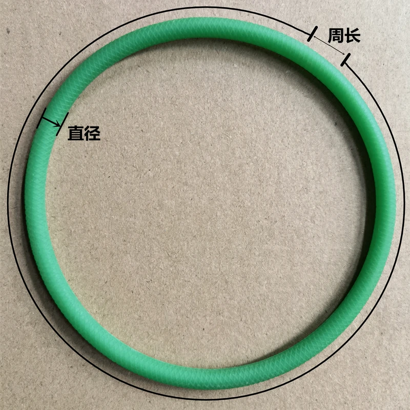 Diameter 4mmPU Polyurethane Rough Surface O-Type One-Piece Injection Molding Tempering Furnace Industrial Annular Non-Slip