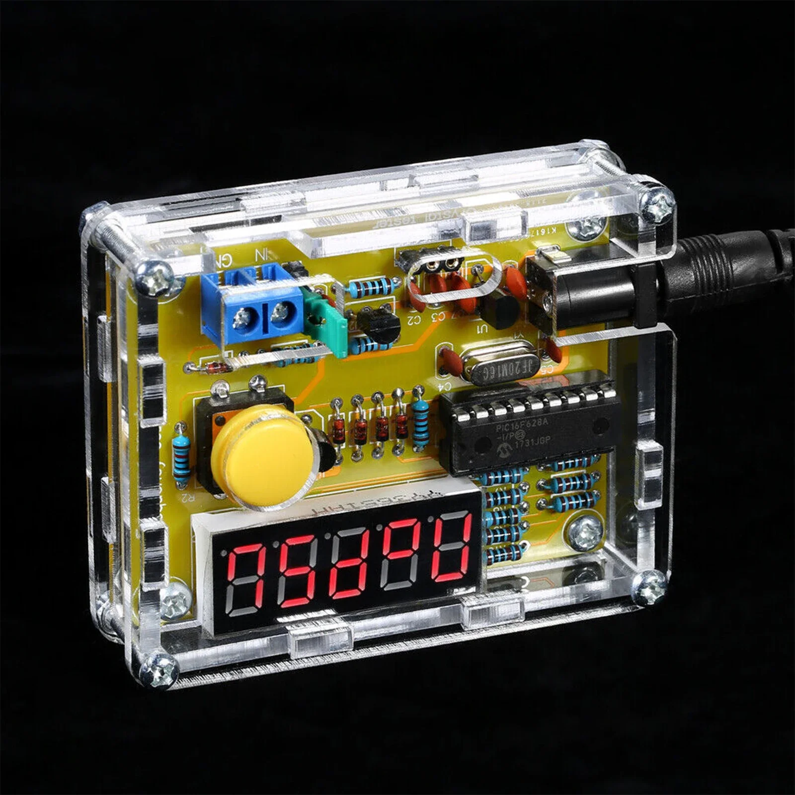 1Hz-50MHz Crystal Oscillator Frequency Counter Tester 5 Digits Display Digital Frequency Counter Module DIY Kits