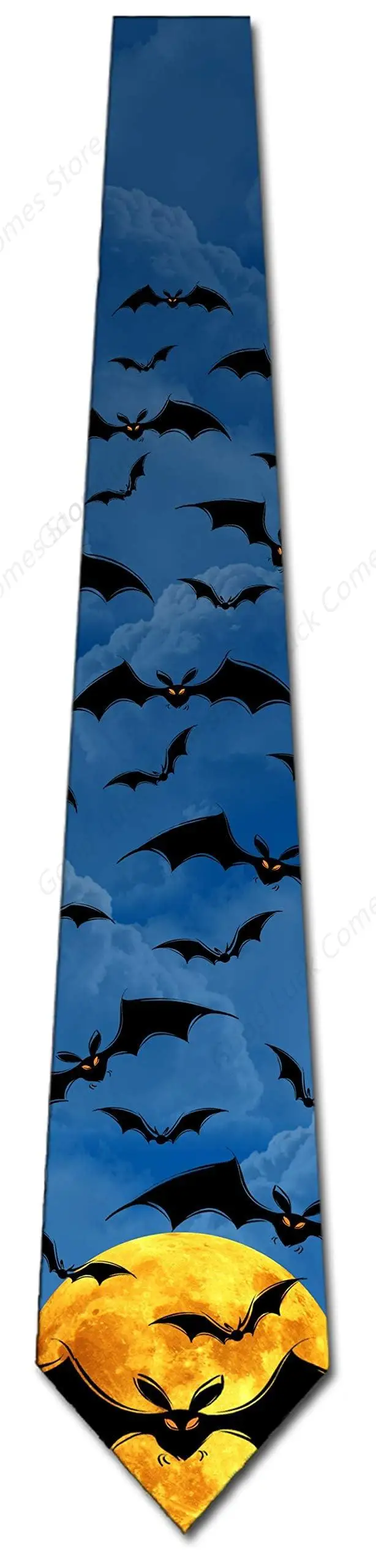 Dasi Kelelawar Terbang Dasi Halloween Pria