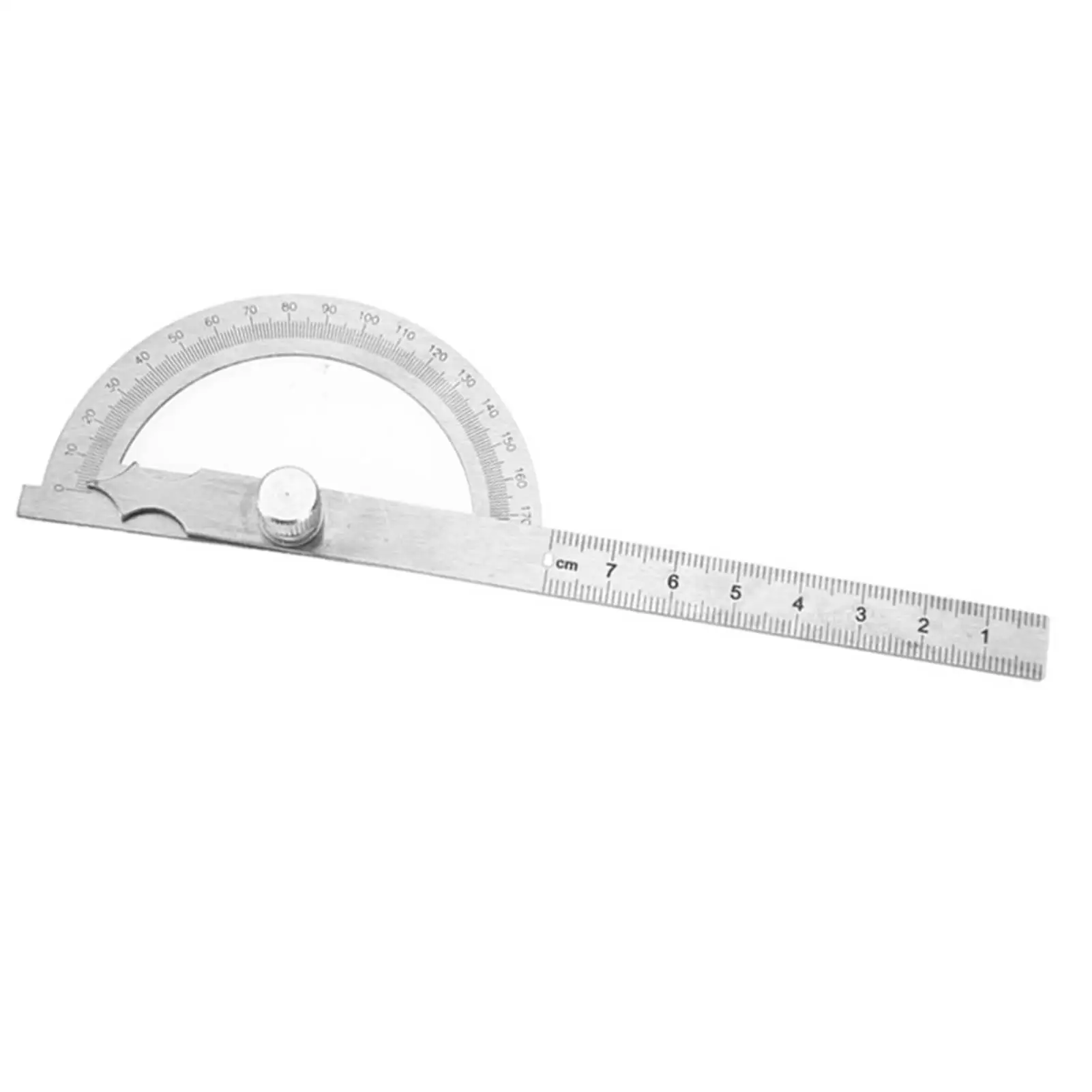 2-in-1-Winkelmesser und Goniometer-Winkels ucher aus Edelstahl 0-100 ° Lineal-15cm Messwerk zeug