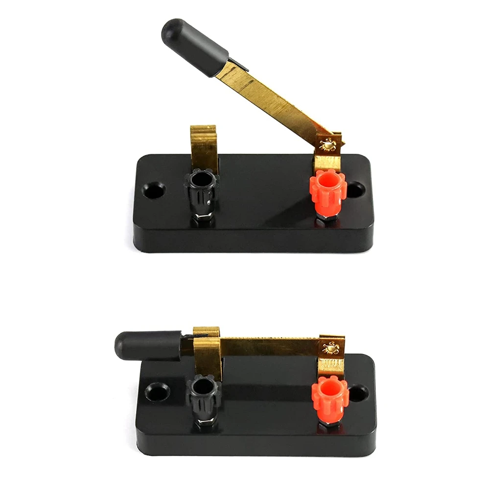 10 buah saklar lempar tunggal tiang tunggal saklar pisau: digunakan untuk eksperimen elektronik Sekolah Laboratorium Fisika