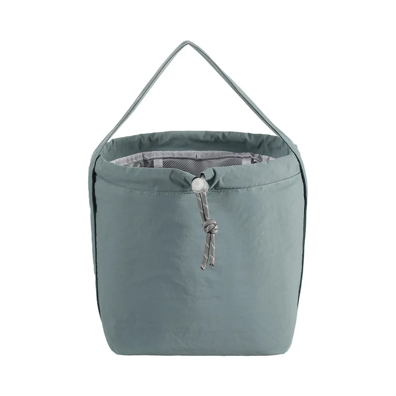 Isolierte Lunchbox-Tasche, tragbar, handgehalten, große Kapazität, Pendler-Lunchbox für Studenten, Büroangestellte – Detail 7